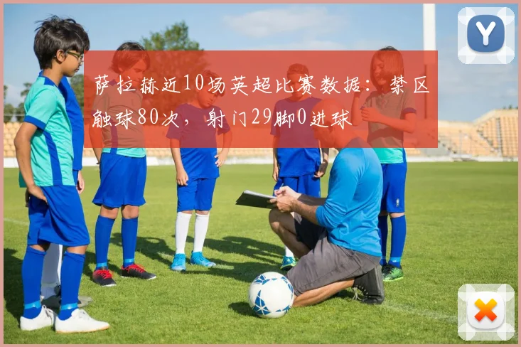 萨拉赫近10场英超比赛数据：禁区触球80次，射门29脚0进球
